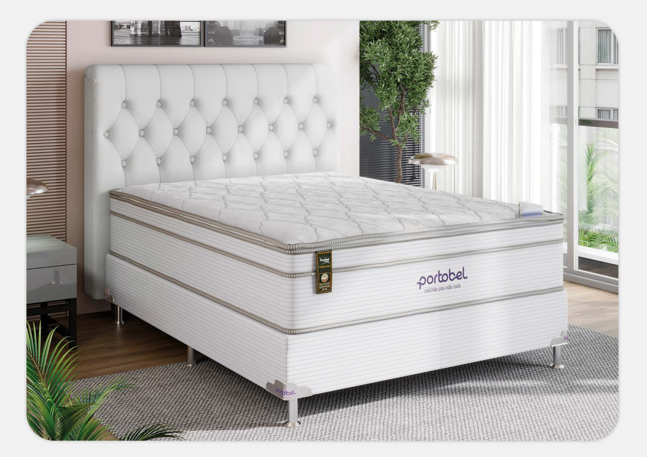 Colchão Ecstasy Molas Pocket Viscoelástico 38cm Suporta 130kg